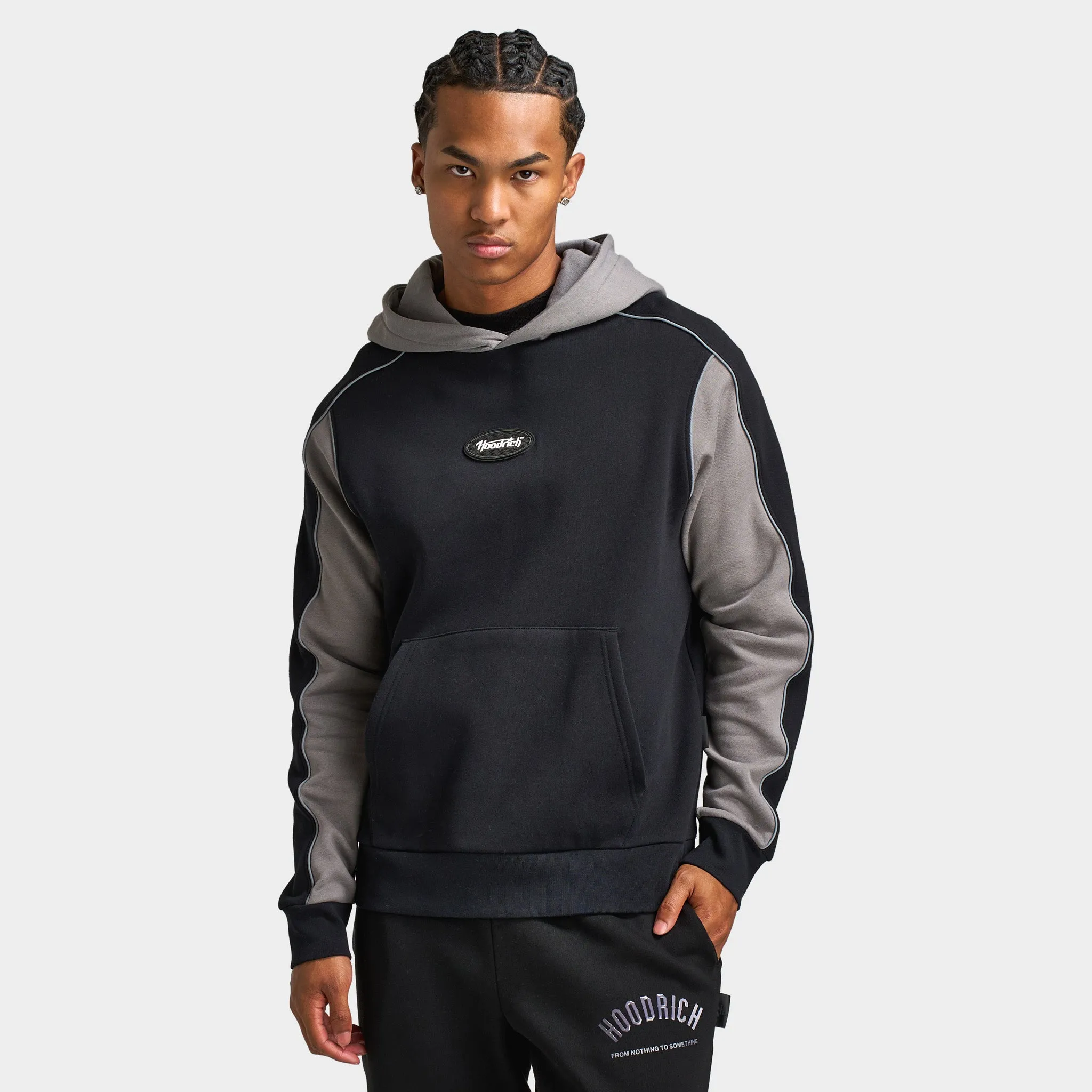 Hoodrich Cypher Oversized Pullover Hoodie / Black sold by JD Sports