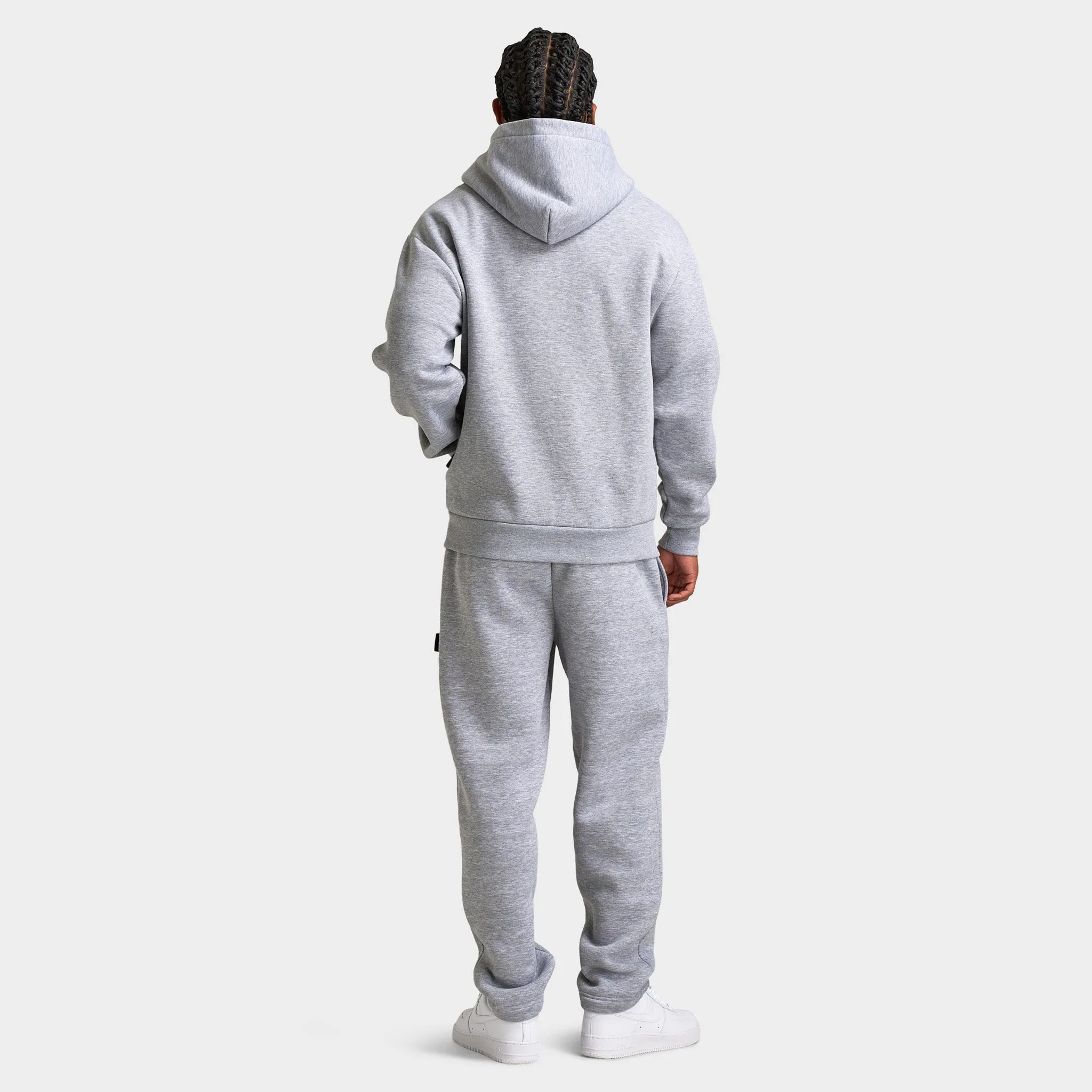 Hoodrich Galaxy Oversized Zip-up Hoodie Heather Grey / Black - Lava Smoke sold by JD Sports product image thumbnail 5