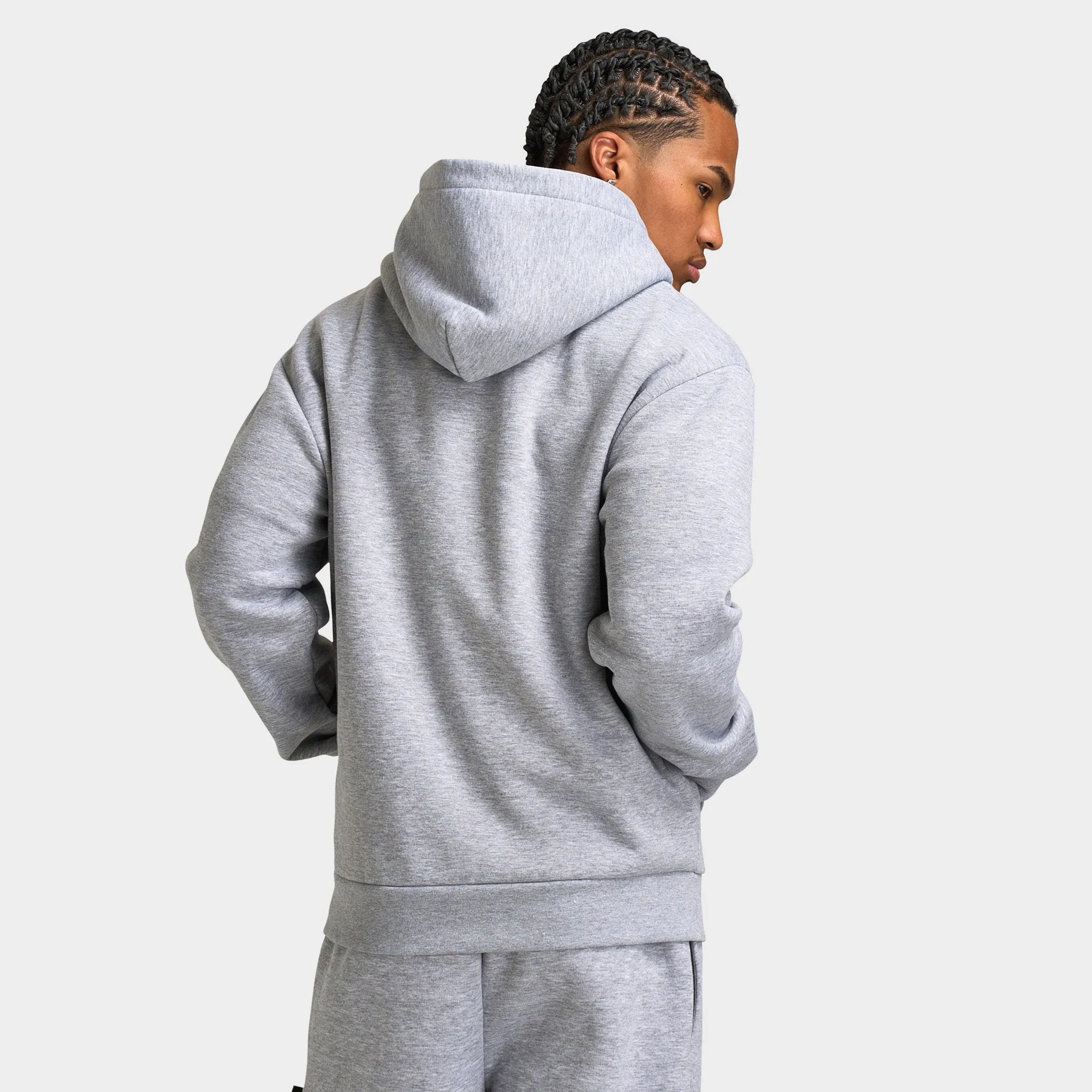 Hoodrich Galaxy Oversized Zip-up Hoodie Heather Grey / Black - Lava Smoke sold by JD Sports product image thumbnail 2