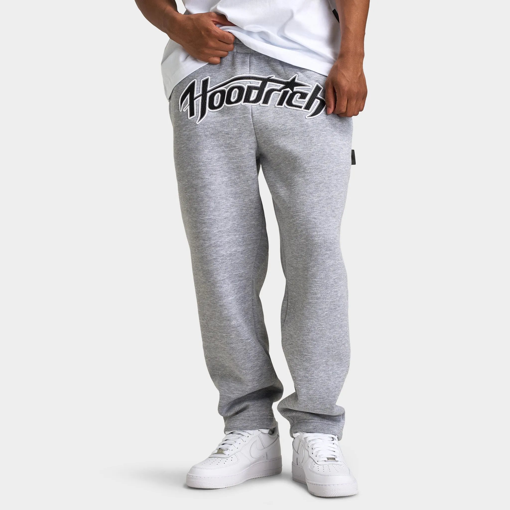 Hoodrich Galaxy OS Open Hem Jogger Heather Grey / Black sold by JD Sports