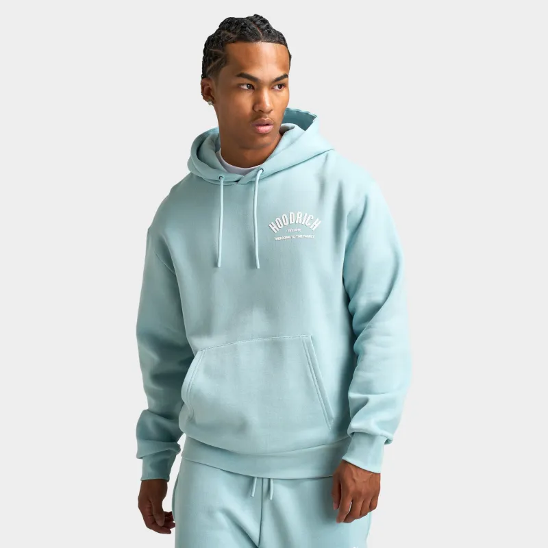 Hoodrich Volcano Oversized Hoodie Sterling Blue / White sold by JD Sports