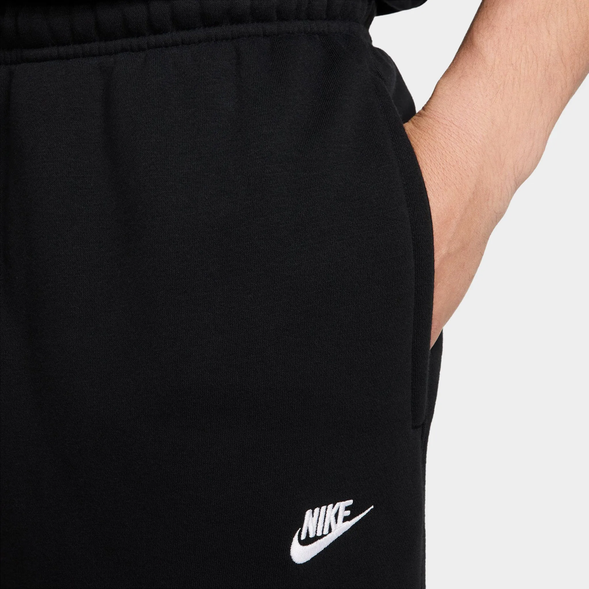 Nike Club Fleece Cargo Pants Black / Black - White sold by JD Sports product image thumbnail 3