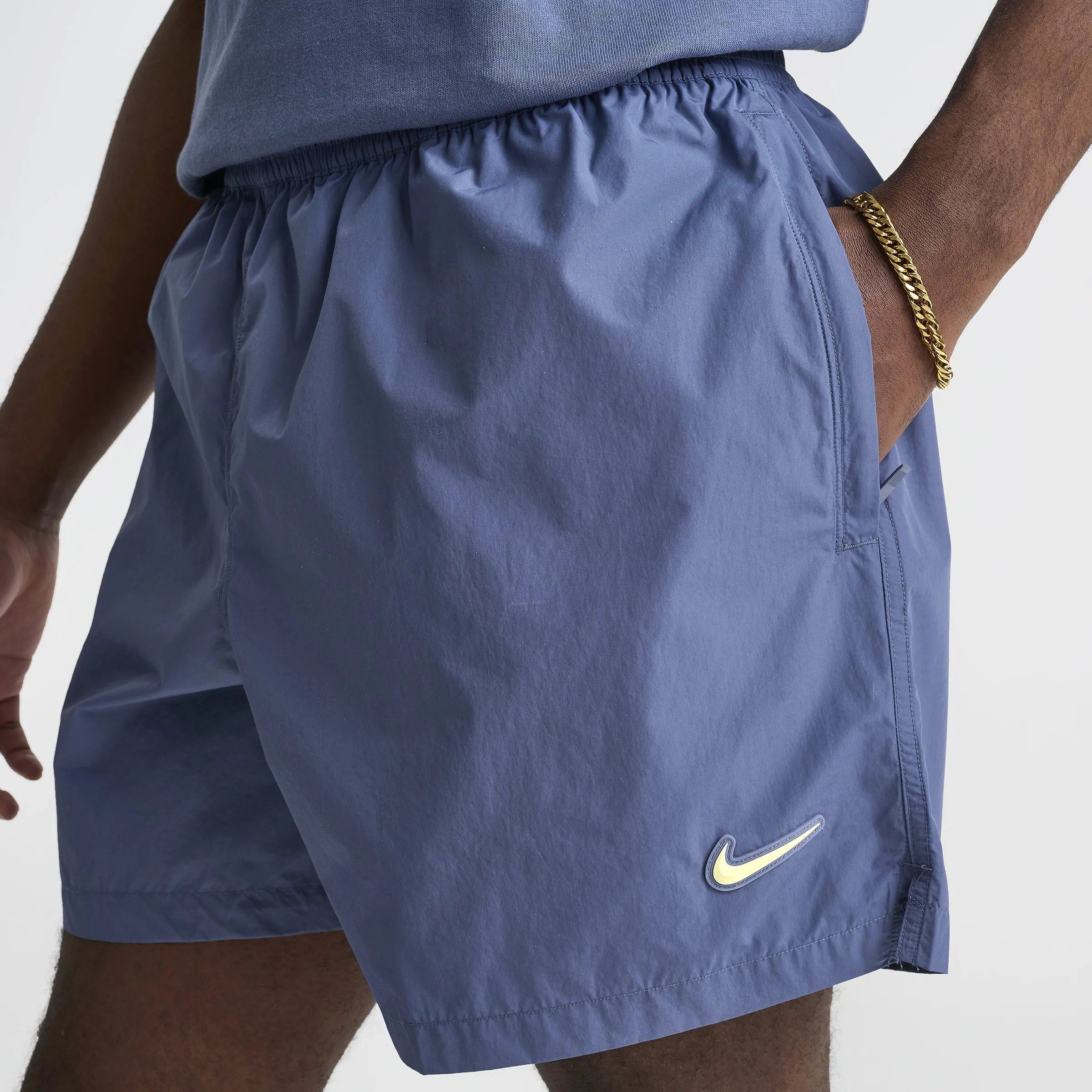 Nike NOCTA CARDINAL CS Woven Shorts Diffused Blue / Black - Citron Tint sold by JD Sports product image thumbnail 4