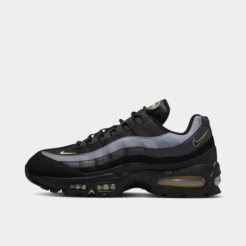 Nike Air Max 95 OG Black / Buff Gold - Anthracite sold by JD Sports