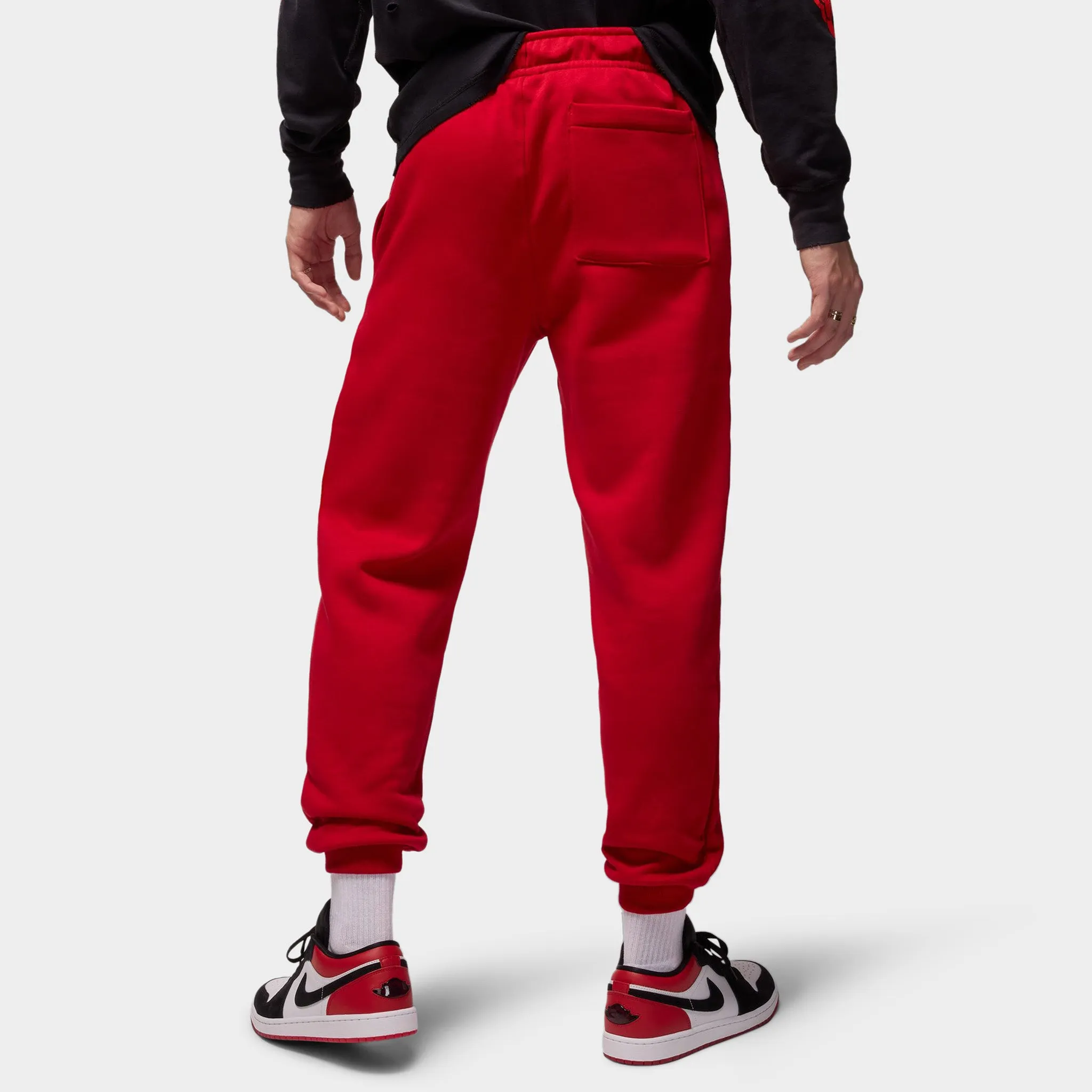 Jordan Brooklyn Varsity Fleece Joggers Red / White sold by JD Sports product image thumbnail 2