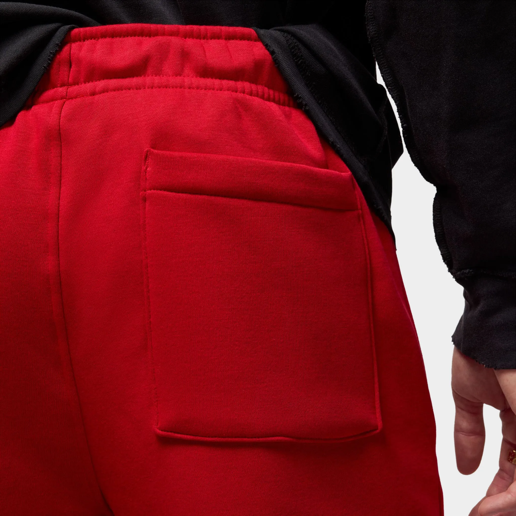 Jordan Brooklyn Varsity Fleece Joggers Red / White sold by JD Sports product image thumbnail 4