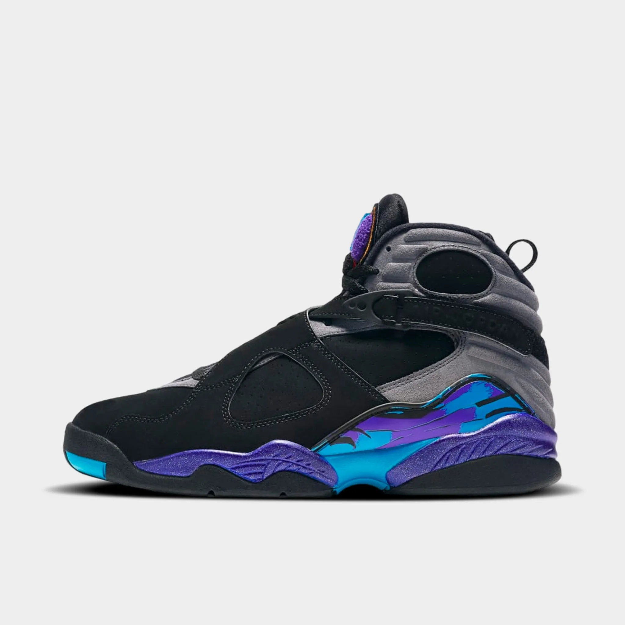 Jordan 8 Retro Black / Multi-Colour sold by JD Sports