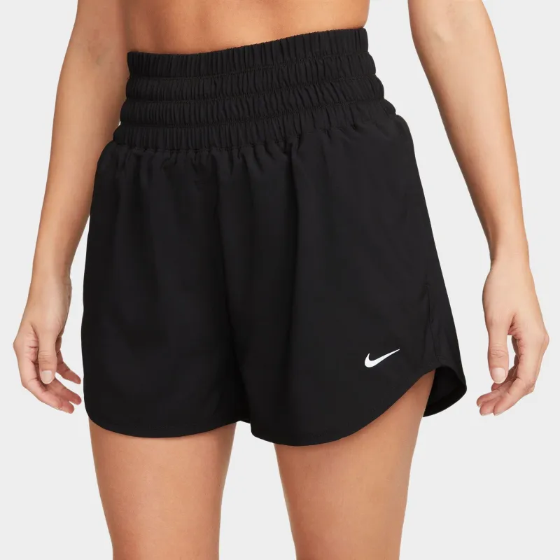 Nike One Women's Dri-FIT Ultra High-Waisted 3" Brief-Lined Shorts / Black sold by JD Sports