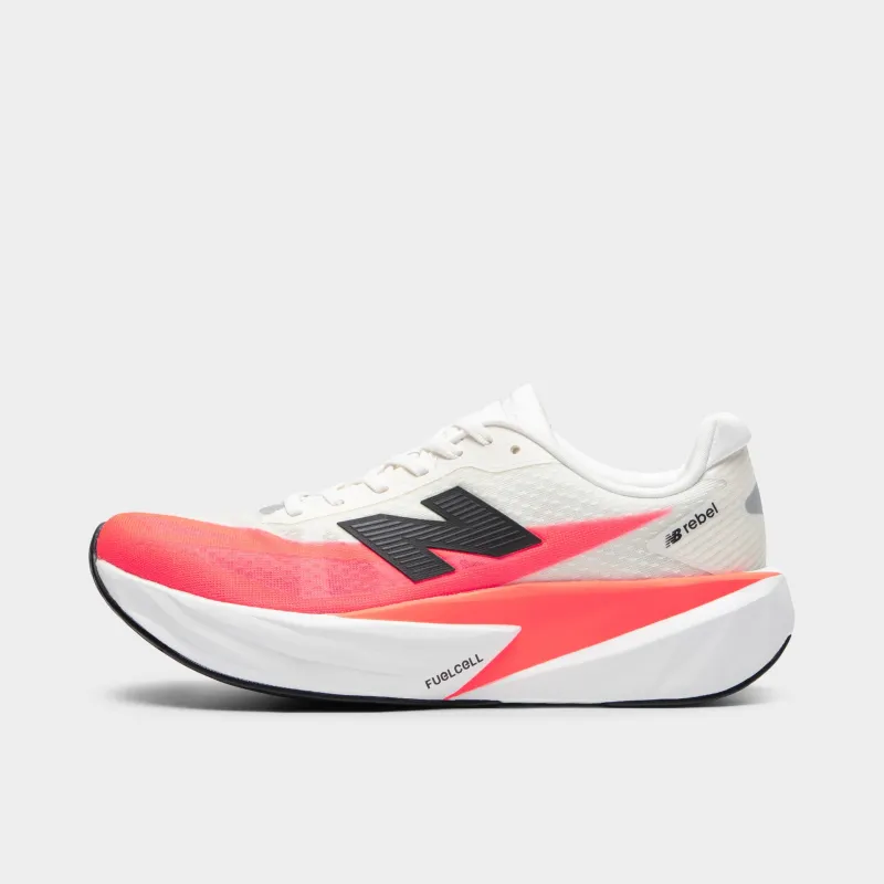 New Balance FuelCell Rebel v5 White / Pink sold by JD Sports
