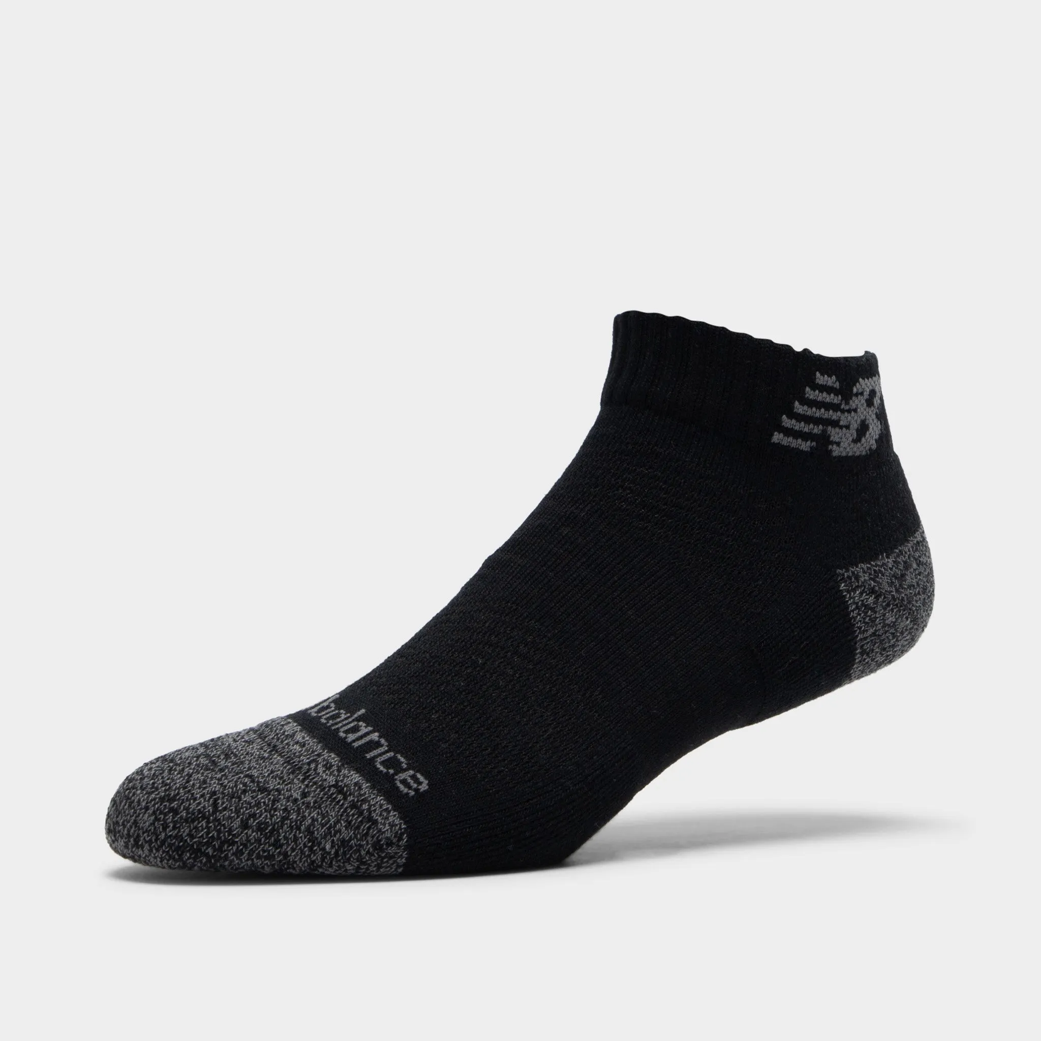 New Balance Active Cushion Low Cut Socks(3P)Black/Beige-Grey sold by JD Sports product image thumbnail 3
