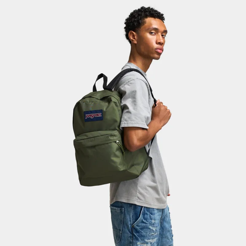 JanSport SuperBreak Plus Backpack / Cargo Green sold by JD Sports