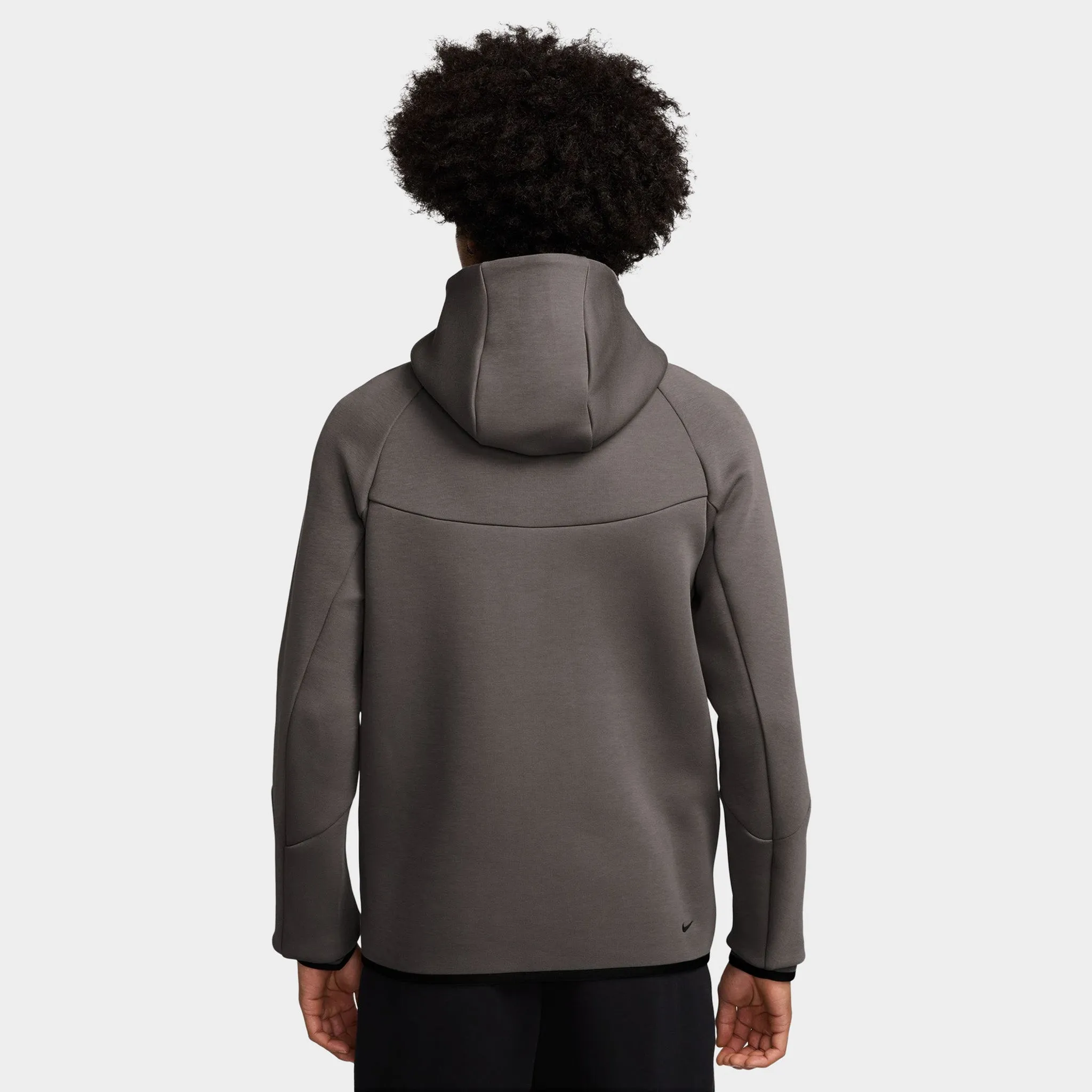 Nike Tech Fleece Full-Zip Windrunner Hoodie Cave Stone / Black sold by JD Sports product image thumbnail 2