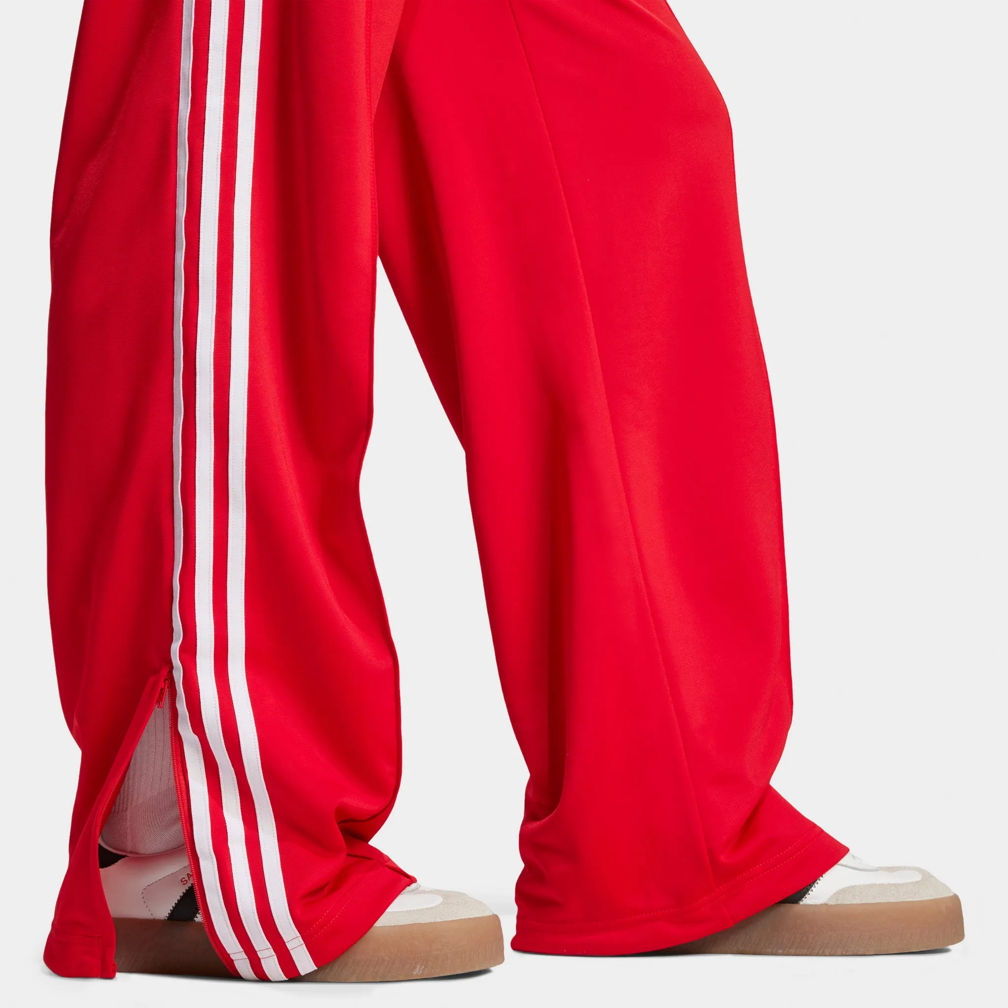 adidas Women's Adicolor Classic Firebird Loose Trackpants Better Scarlet / White sold by JD Sports product image thumbnail 3