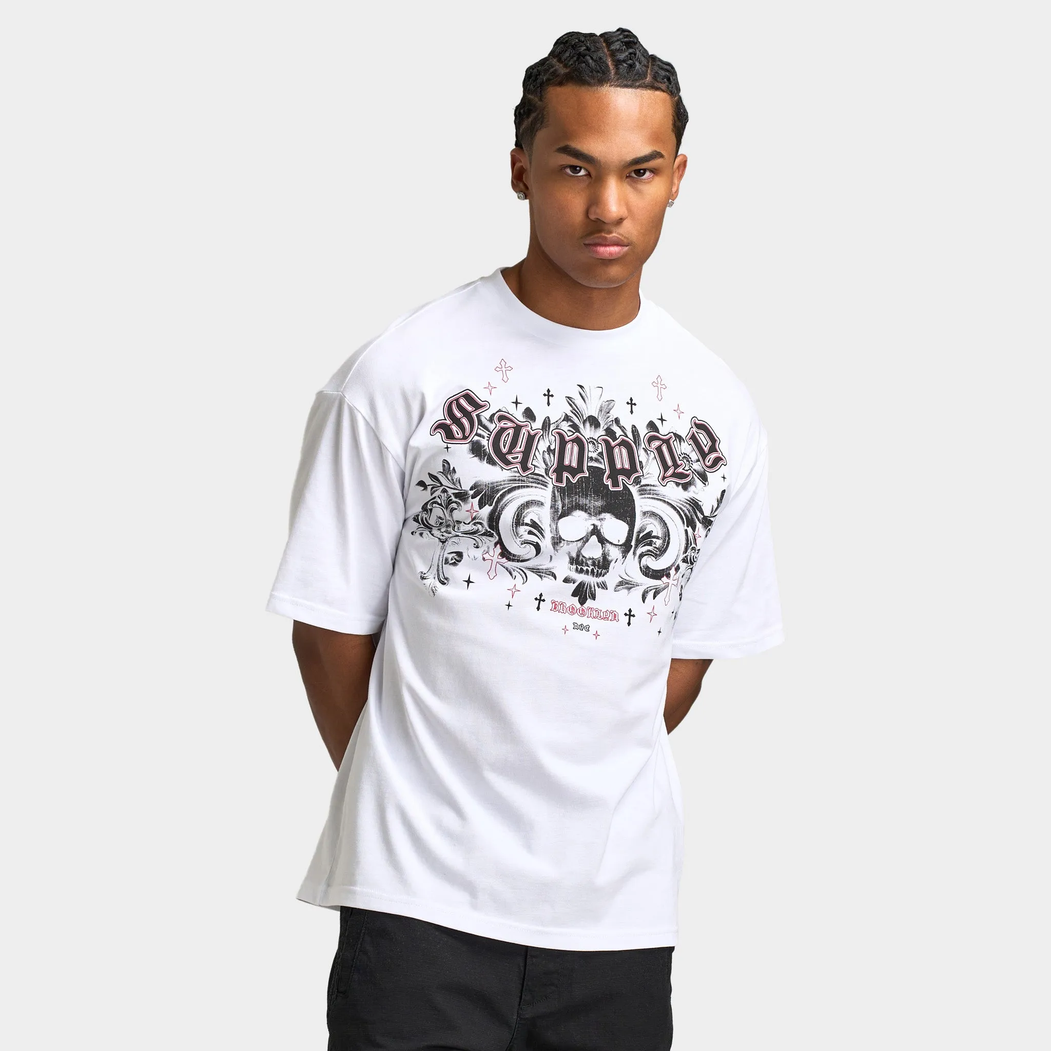 Supply & Demand Finish Tee / Black sold by JD Sports