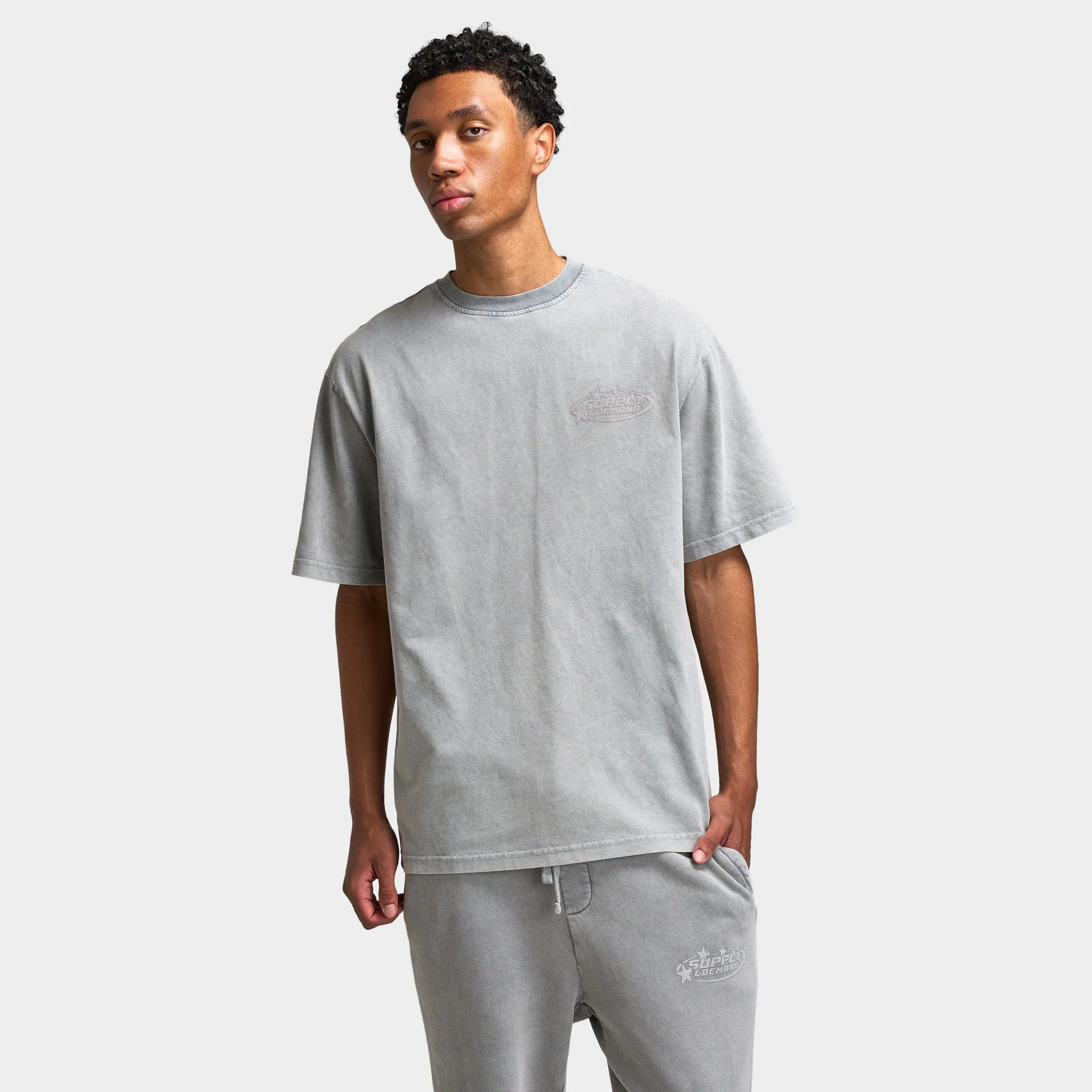 Supply & Demand Fracture Tee / Washed High Rise sold by JD Sports