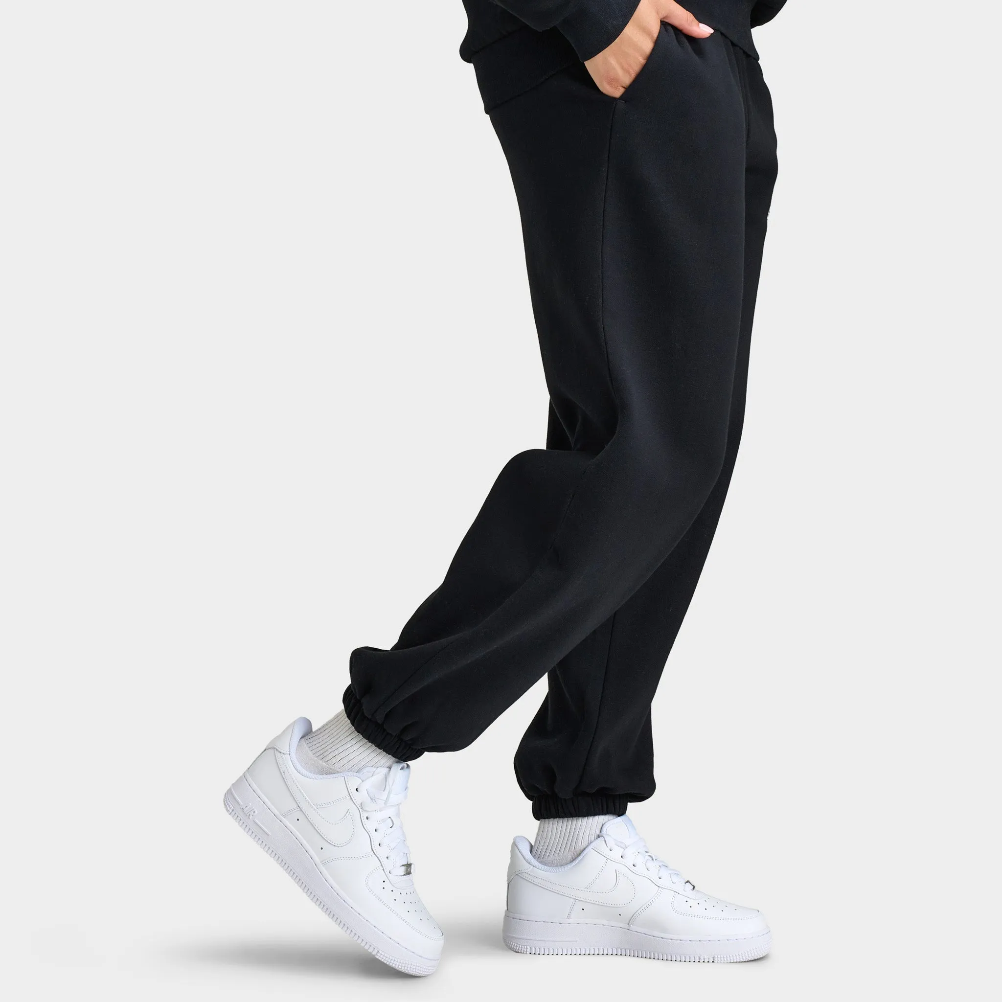Hoodrich Women's Oversized Joggers Black / Silver Rhinestone sold by JD Sports product image thumbnail 4