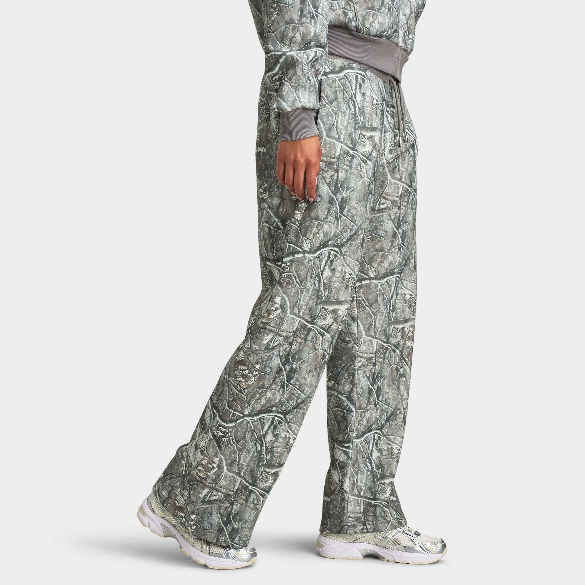 Hoodrich Women's Low Rise Wide Leg Joggers / Woodland Camo sold by JD Sports product image thumbnail 4