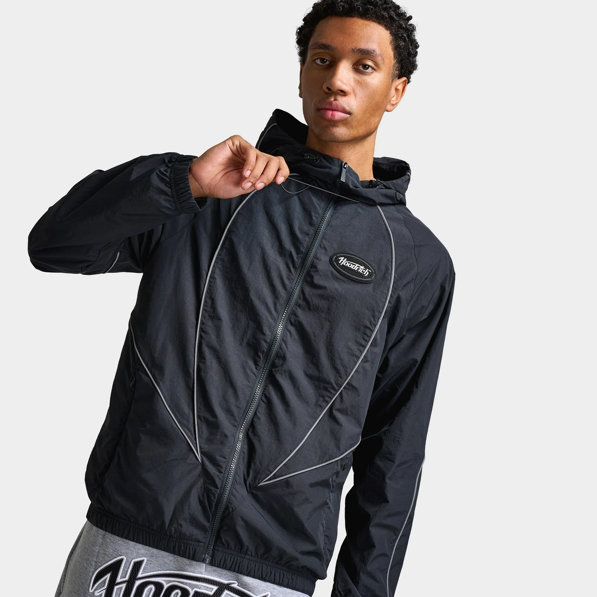 Hoodrich Cypher Woven Jacket Black / Reflective sold by JD Sports product image thumbnail 3