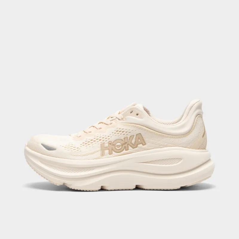 Hoka Women's Bondi 9 Vanilla / Birch sold by JD Sports