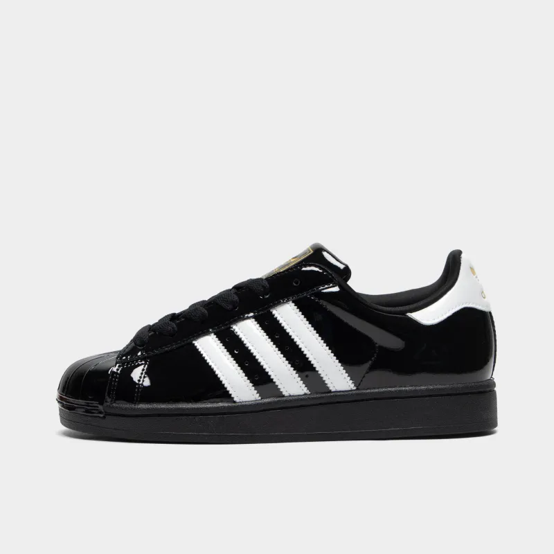 adidas Women's Superstar II Core Black / White - Gold Metallic sold by JD Sports