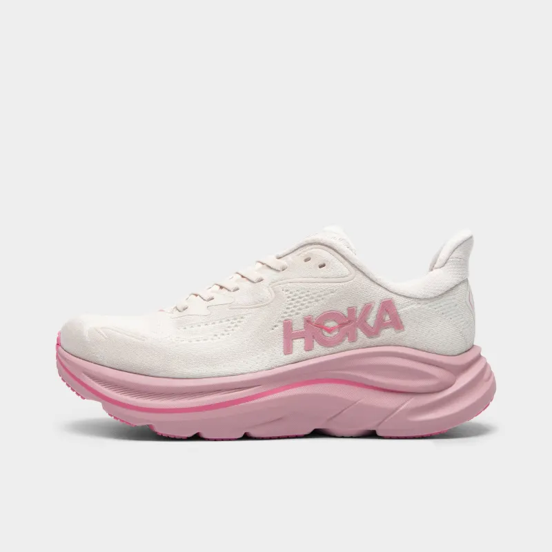 Hoka Women's Clifton 10 Rose Cream / Dried Rose sold by JD Sports