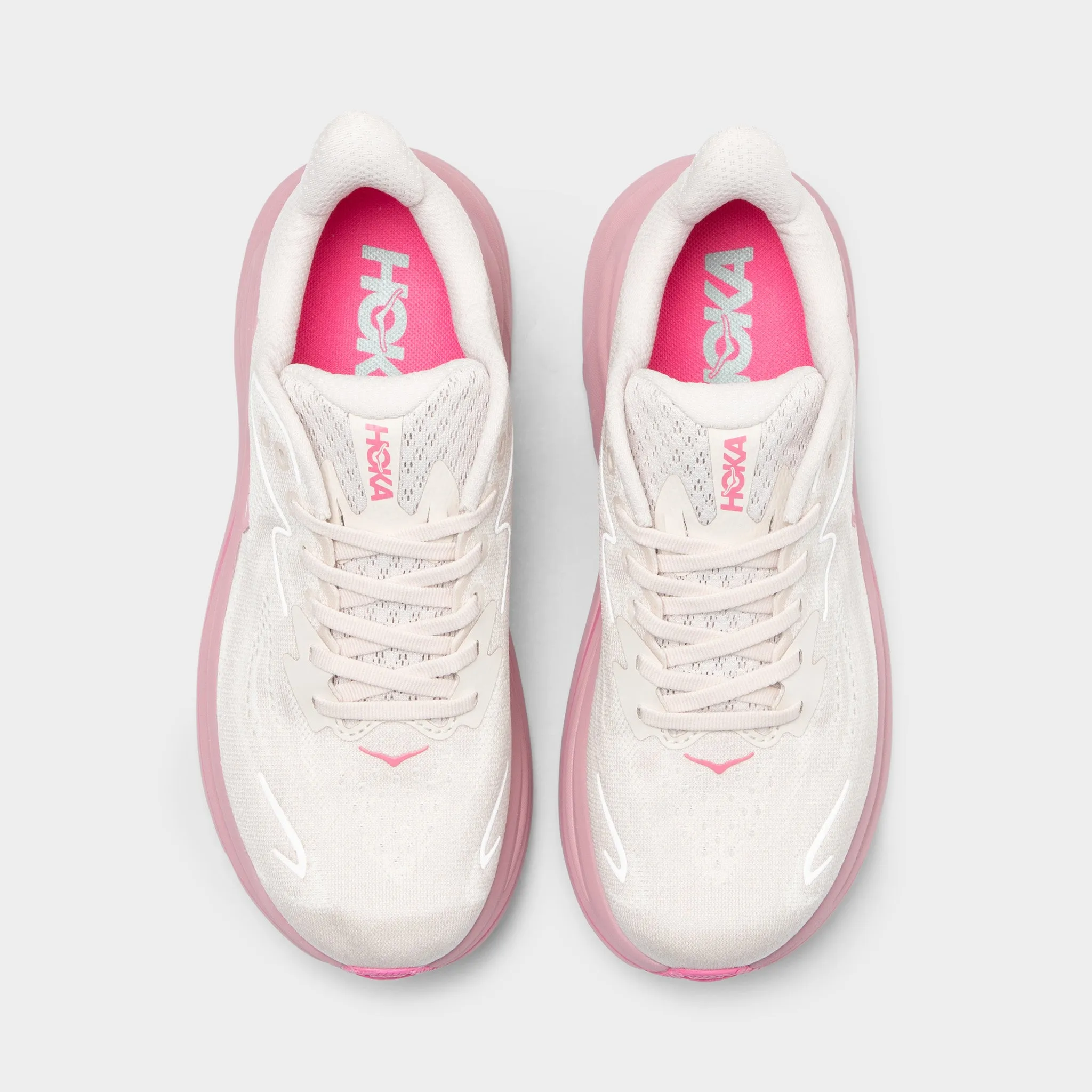 Hoka Women's Clifton 10 Rose Cream / Dried Rose sold by JD Sports product image thumbnail 5