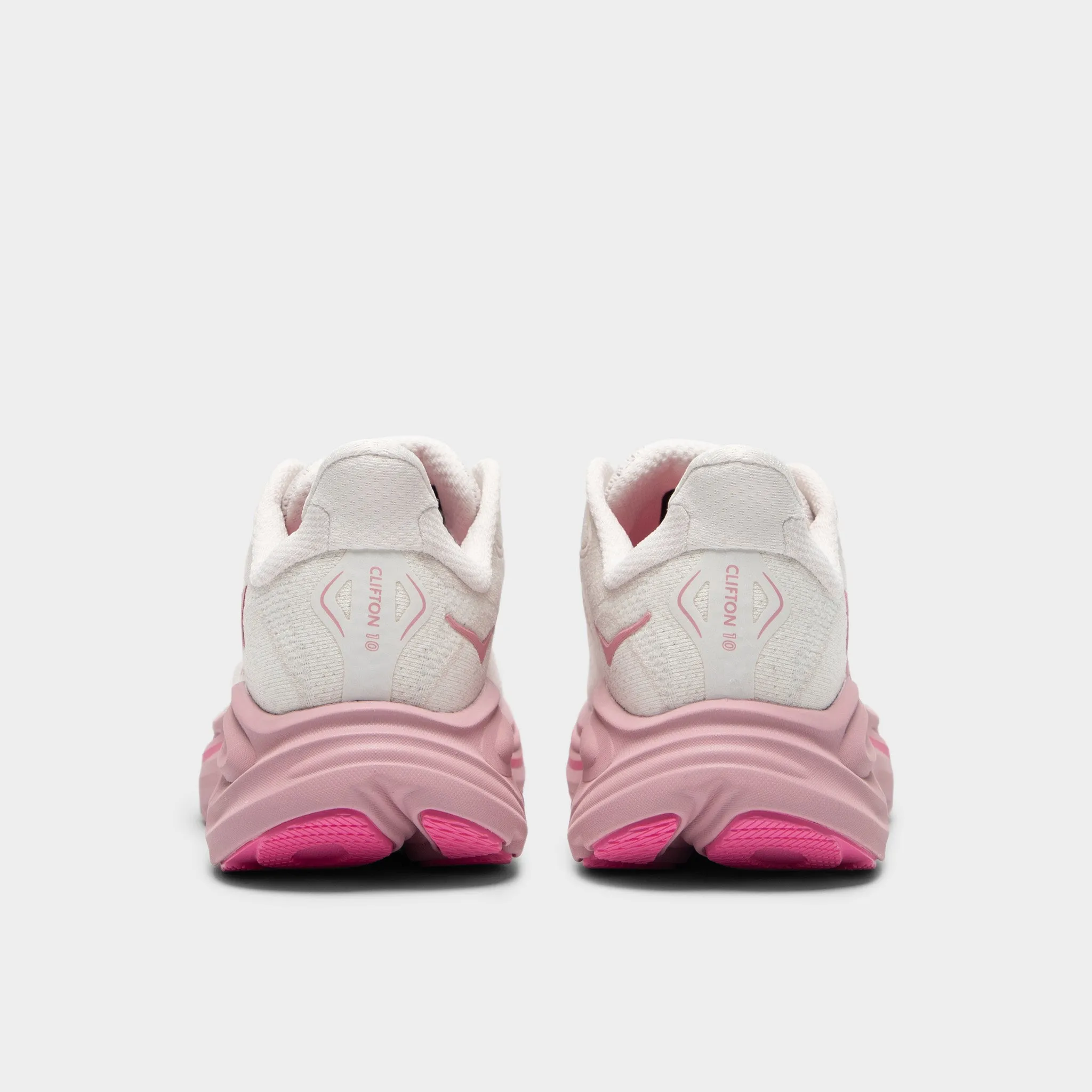 Hoka Women's Clifton 10 Rose Cream / Dried Rose sold by JD Sports product image thumbnail 4