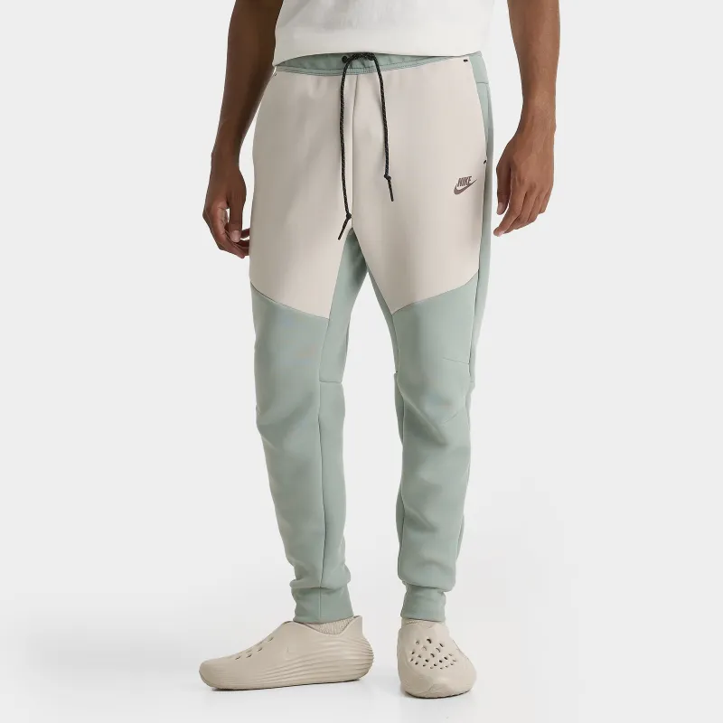 Nike Tech Fleece Joggers Dusty Sage / Light Orewood Brown - Plum Eclipse sold by JD Sports