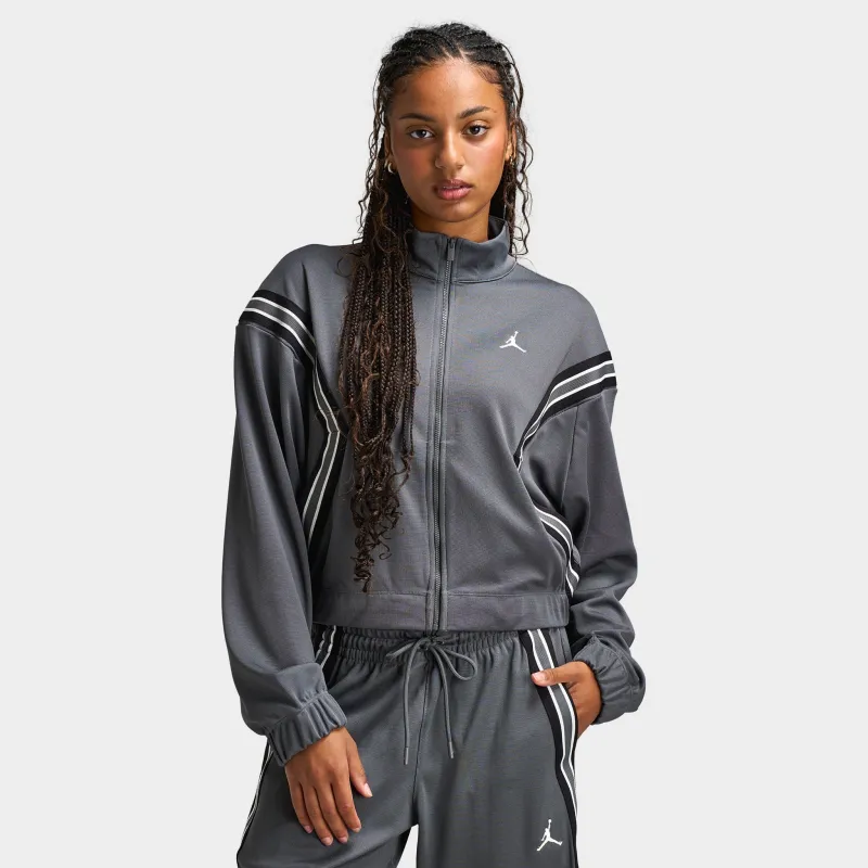 Jordan Women's Brooklyn Track Jacket Iron Grey / Black made by Jordan