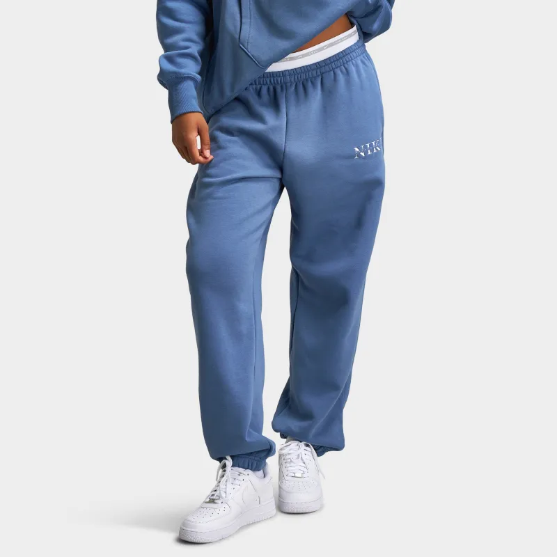Nike Sportswear Women's Phoenix Fleece High-Waisted Pants Slate / White sold by JD Sports