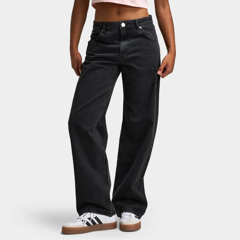 Unlike Humans Women's Unlike Mid Rise Jeans / Washed Black made by JD Sports