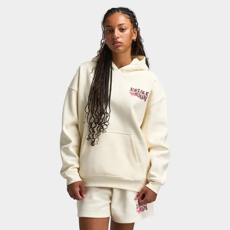 Unlike Humans Women's Wave Overhead Hoodie / Tofu sold by JD Sports