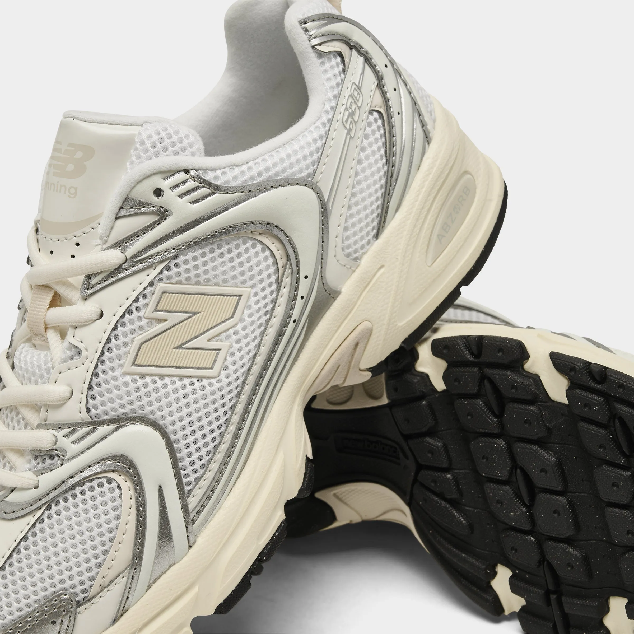 New Balance 530 Silver Metallic / Linen sold by JD Sports product image thumbnail 3