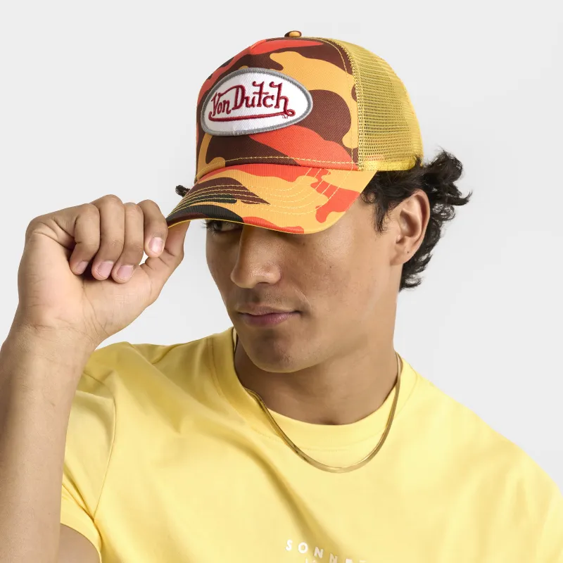 Von Dutch Multi Trucker / Orange sold by JD Sports