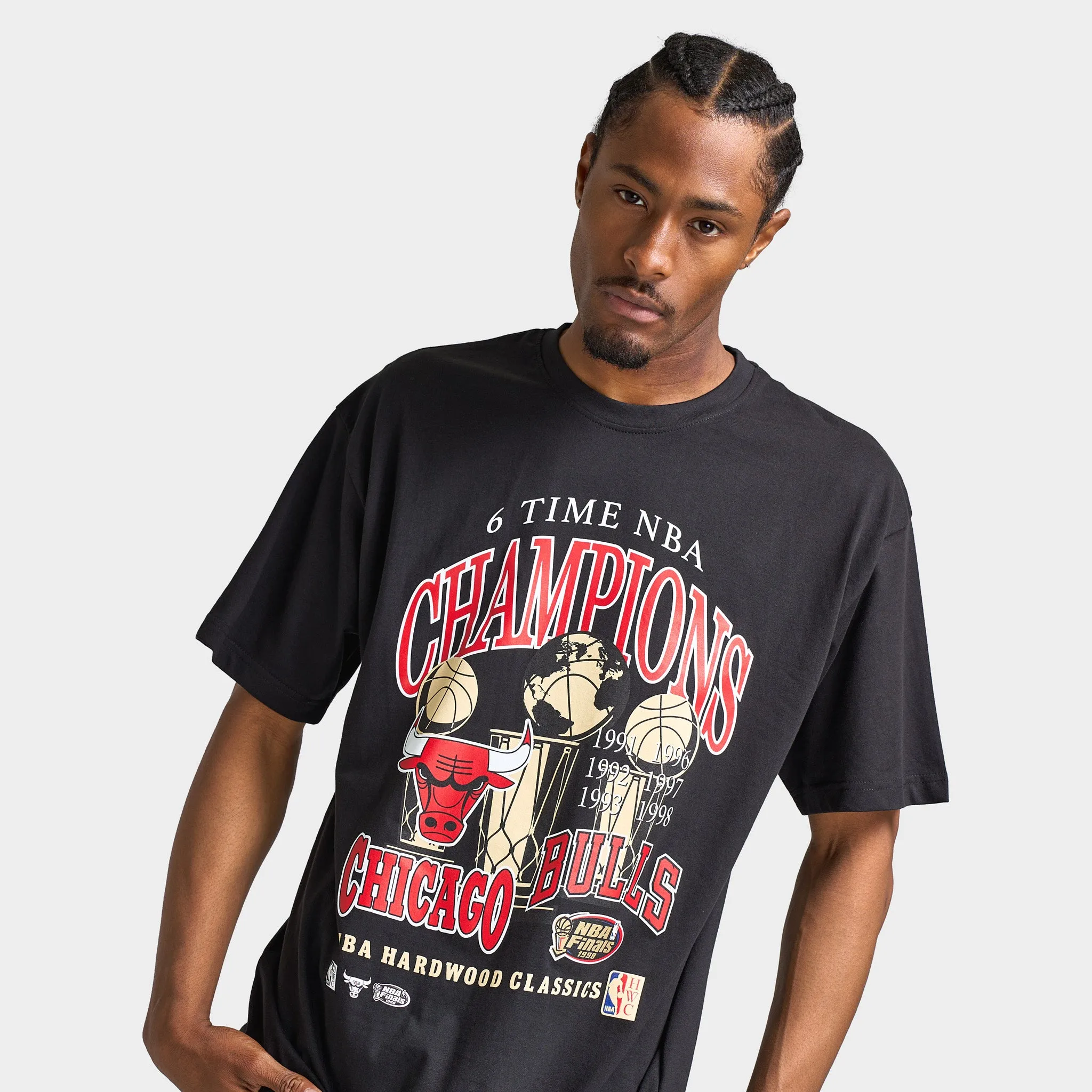 Mitchell & Ness Chicago Bulls Champions Tee sold by JD Sports product image thumbnail 3