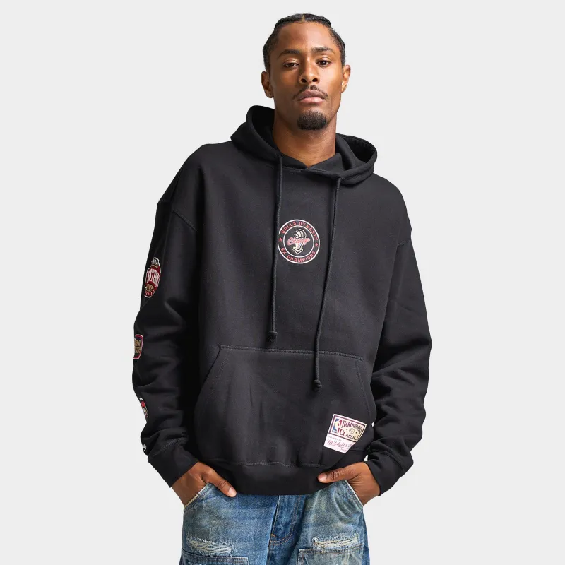 Mitchell & Ness Chicago Bulls Hoodie / Faded Black sold by JD Sports