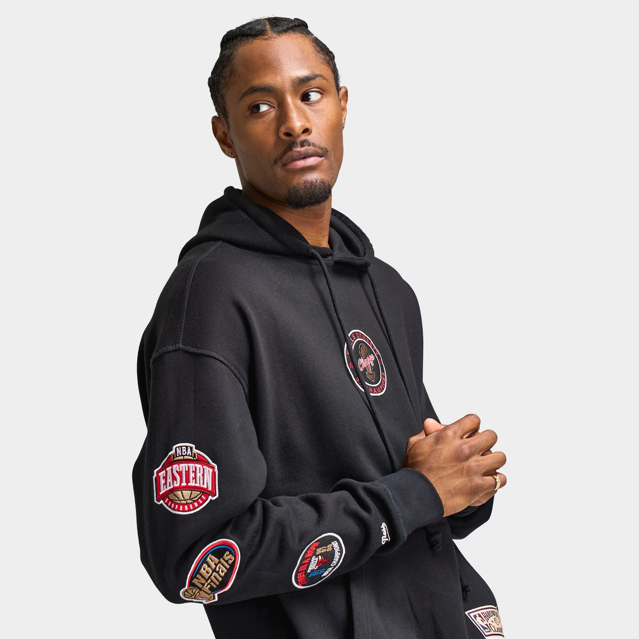 Mitchell & Ness Chicago Bulls Hoodie / Faded Black sold by JD Sports product image thumbnail 3