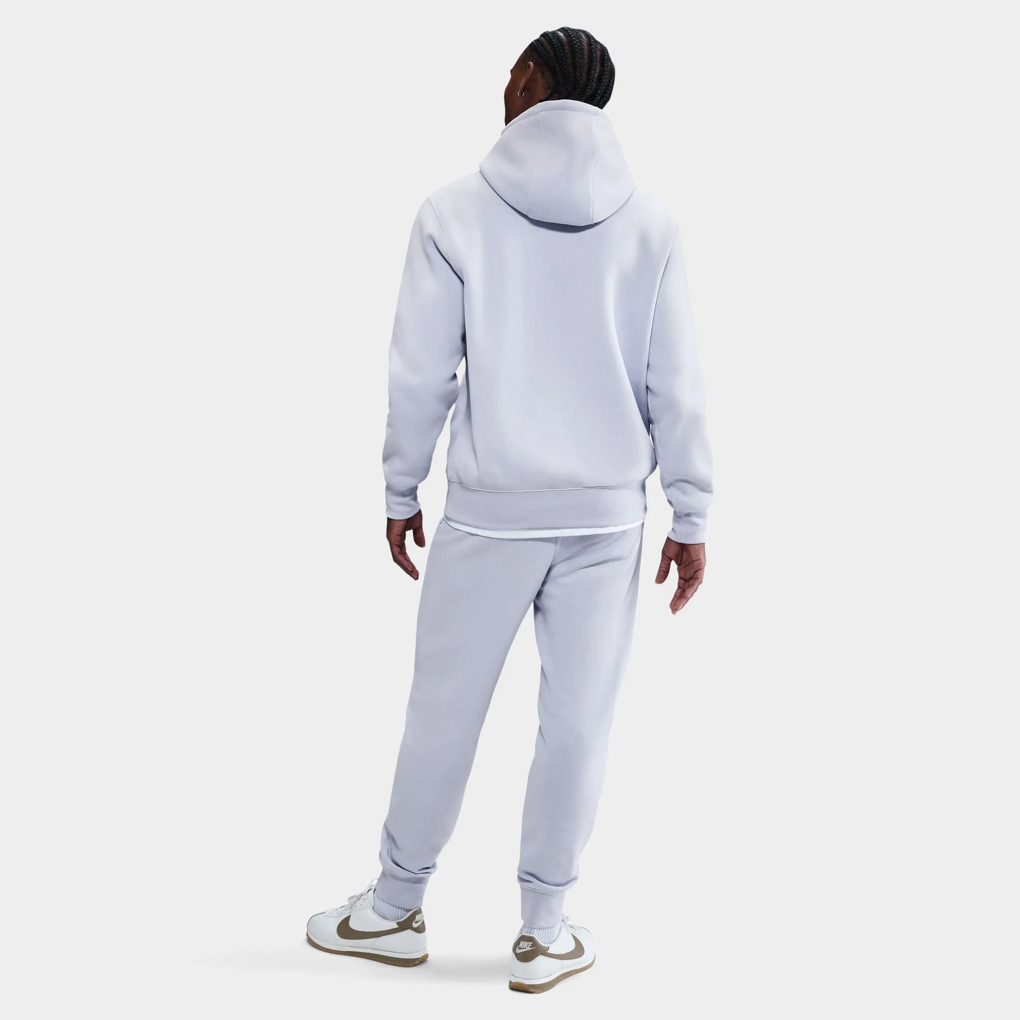 Nike Club Fleece Pullover Hoodie Ghost / White sold by JD Sports product image thumbnail 4