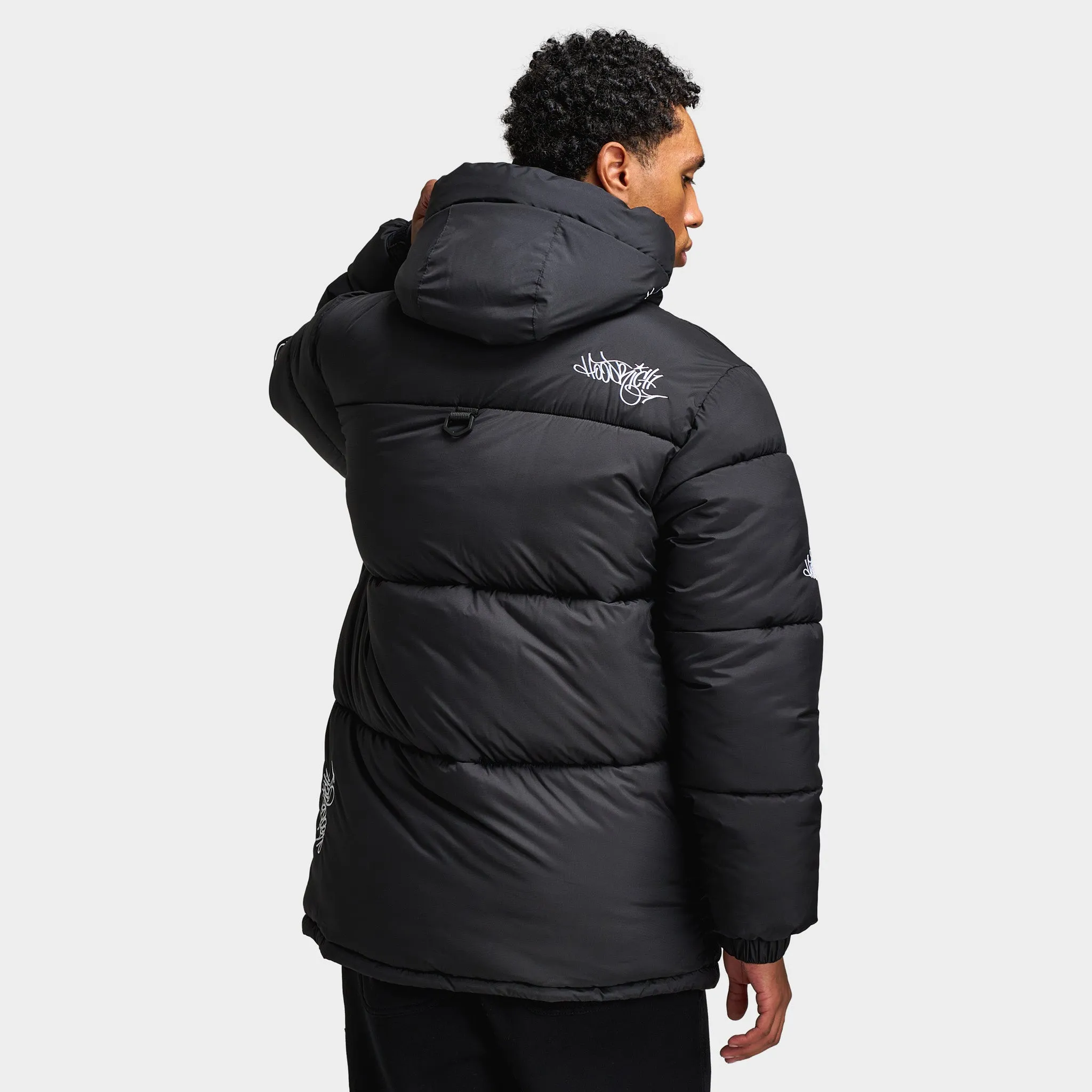 Hoodrich Multi Tag Parka Black / White sold by JD Sports product image thumbnail 2
