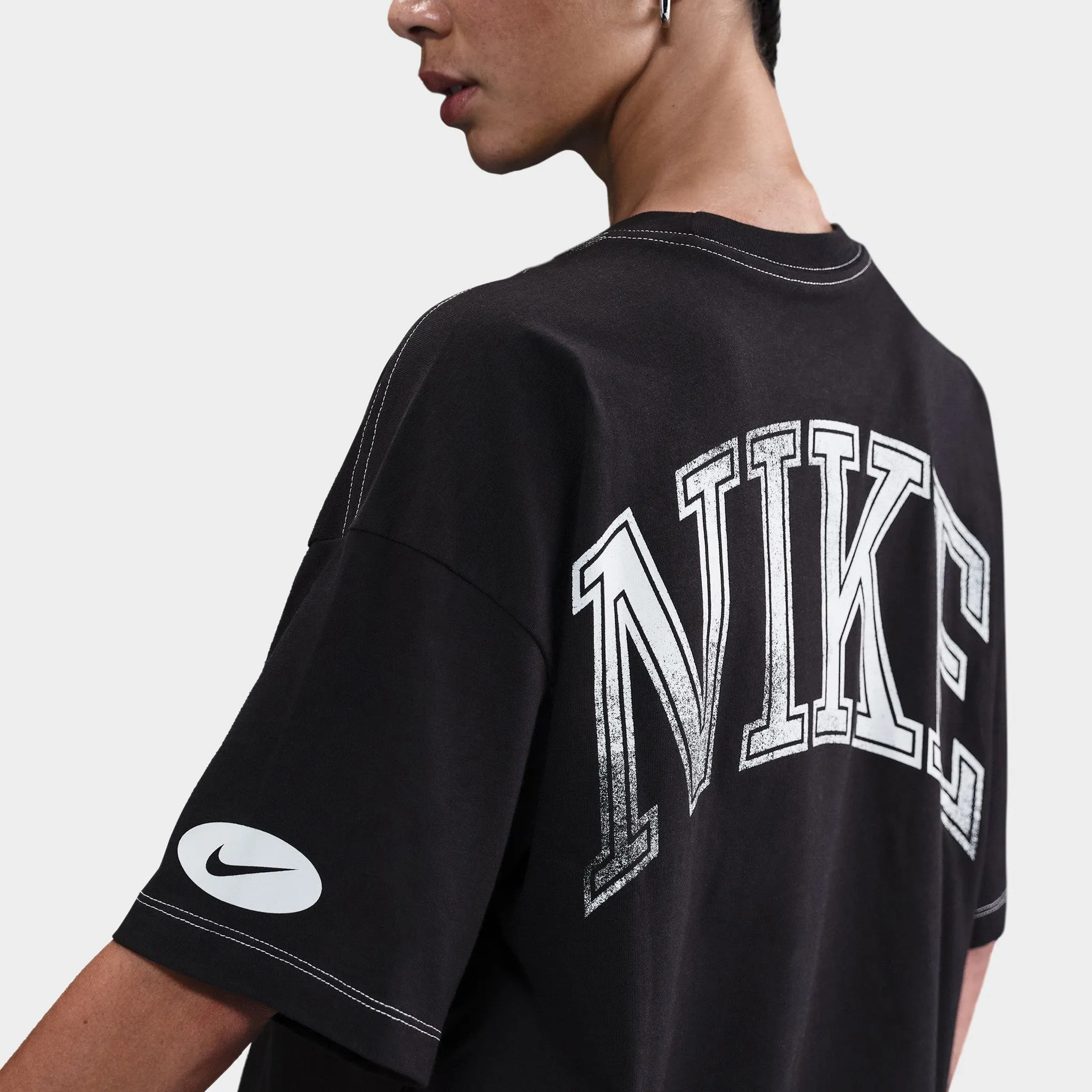 Nike Sporstwear Women's Street Tee / Black sold by JD Sports product image thumbnail 2