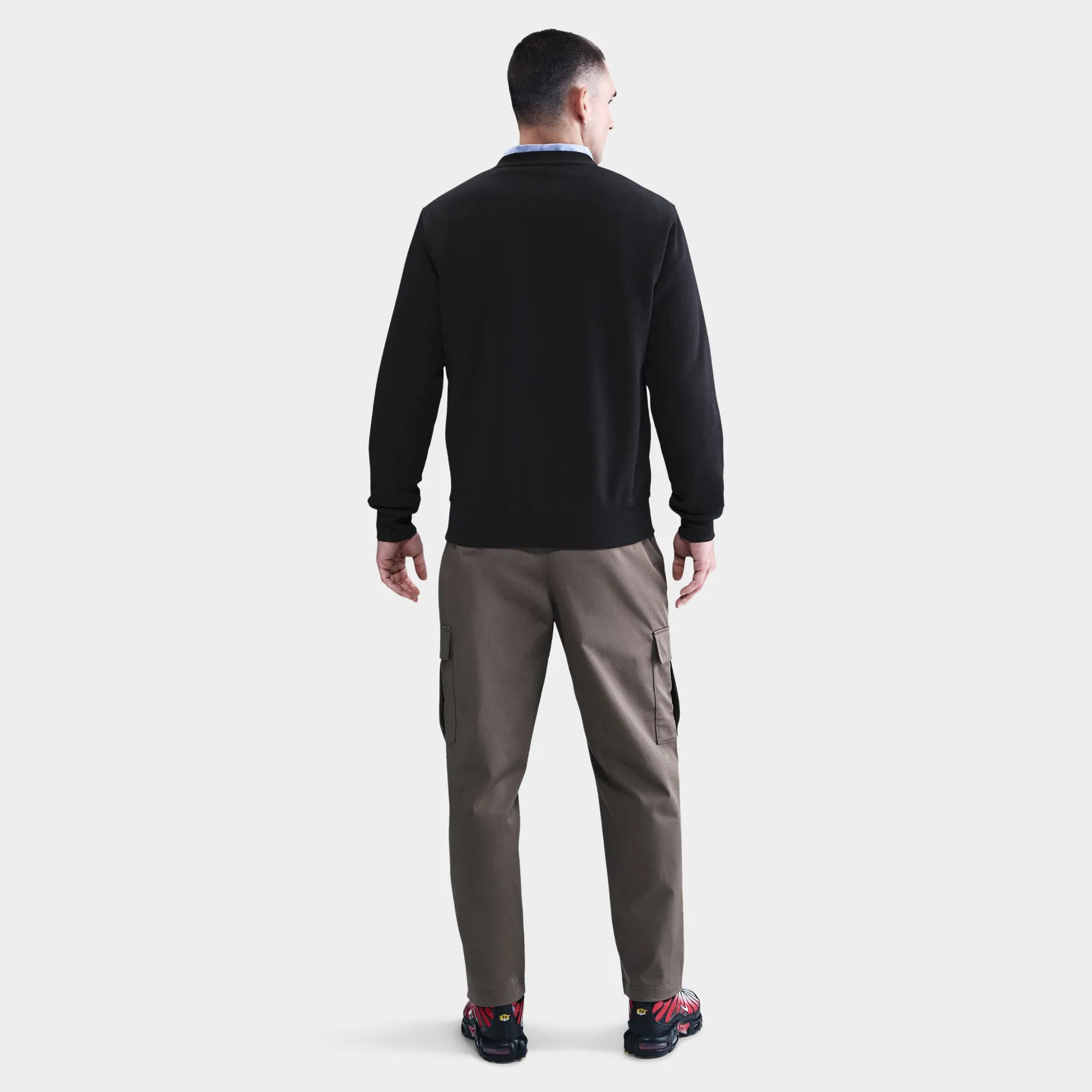 Nike Club Fleece Crew Black / White sold by JD Sports product image thumbnail 5