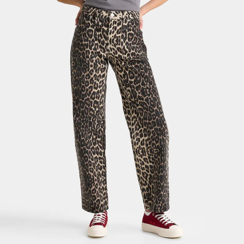 Unlike Humans Women's Leopard Jeans / Washed Leopard sold by JD Sports