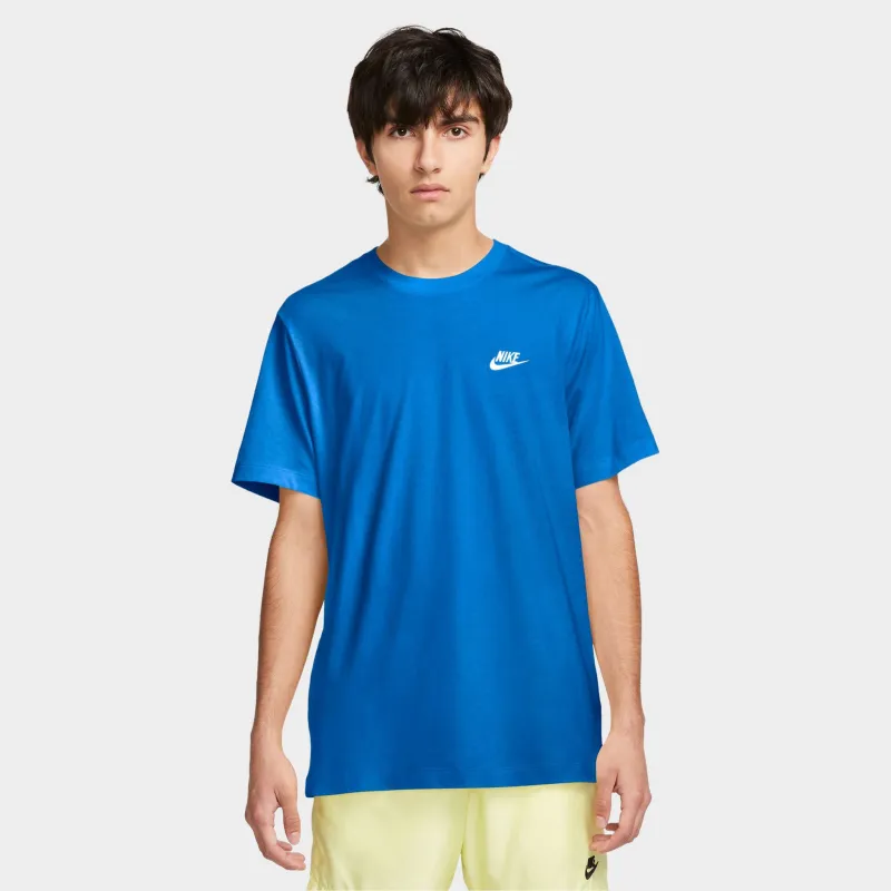 Nike Sportswear Club T-shirt Light Photon Blue / White sold by JD Sports