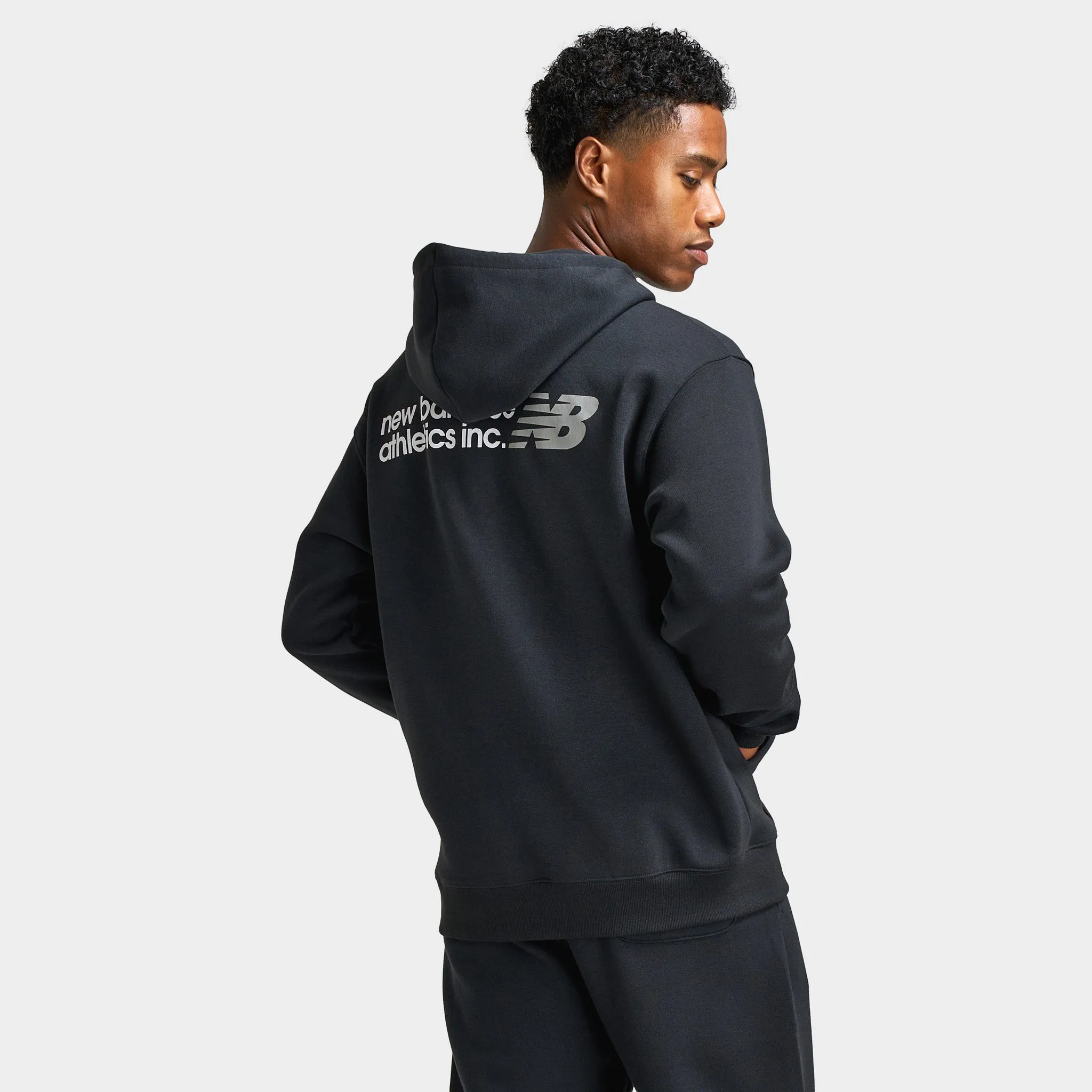 New Balance Tone Big Logo Hoodie / Black sold by JD Sports product image thumbnail 2