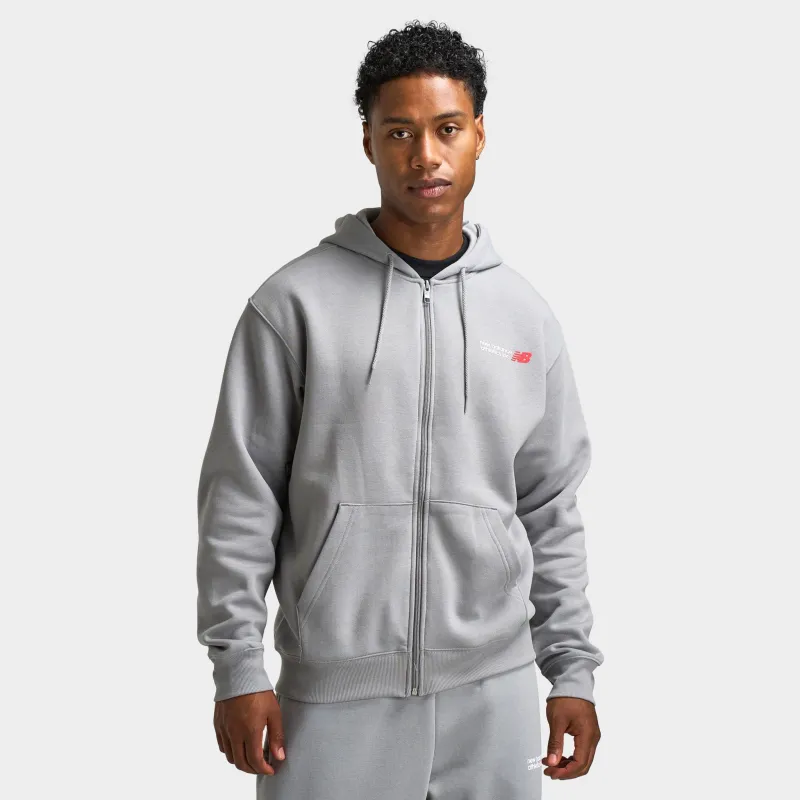 New Balance Tone Logo FZ Hoodie/Grey sold by JD Sports