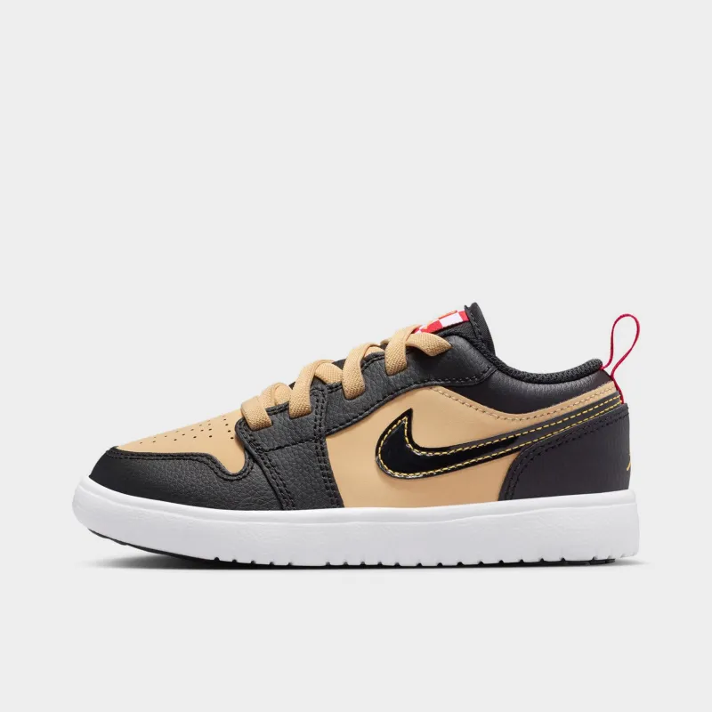 Jordan 1 Low SE PS Sesame / Fire Red - Black sold by JD Sports