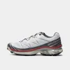 Salomon XT-6 White / Grey - Red sold by JD Sports