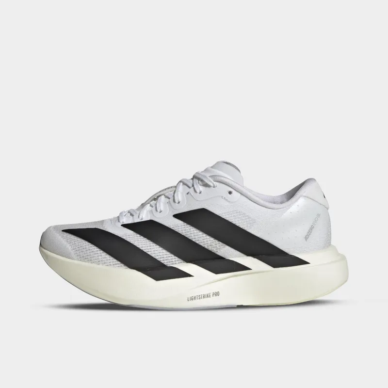 adidas Junior's Adizero Evo SL White / Black - Dash Grey sold by JD Sports