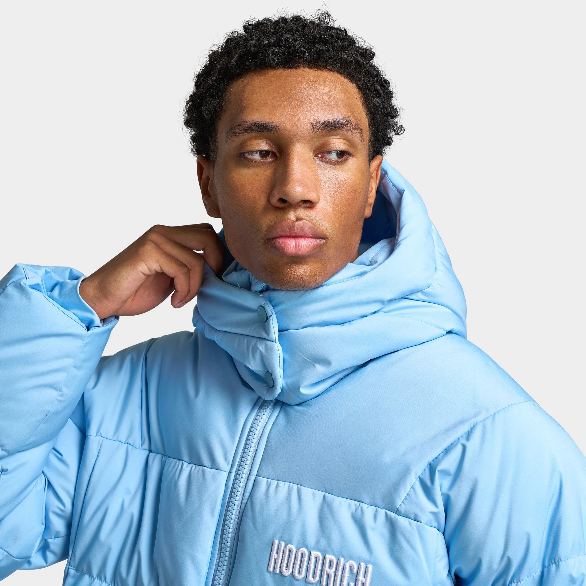 Hoodrich Phenom Puffer Jacket Clear Sky / White sold by JD Sports product image thumbnail 4