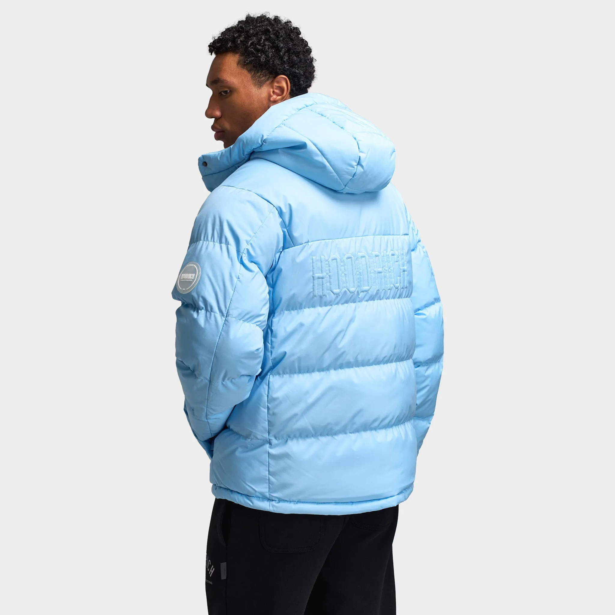 Hoodrich Phenom Puffer Jacket Clear Sky / White sold by JD Sports product image thumbnail 2
